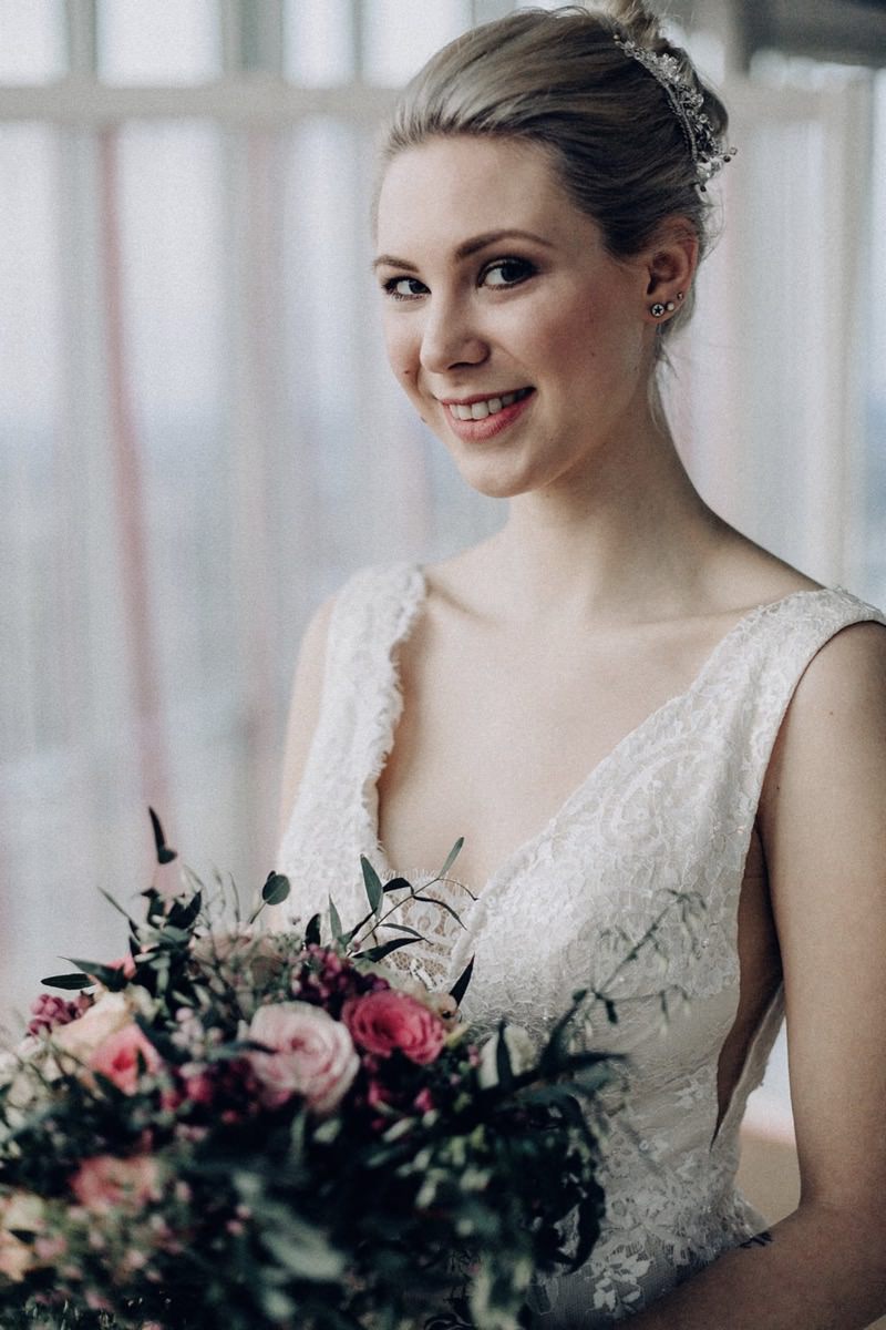 Brautstyling, Brautmakeup, Brautfrisur