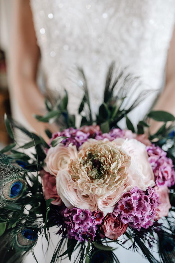 Brautstrauß Rosa Pink Gatsby