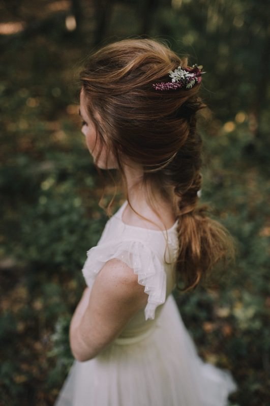 Brautfrisur, Flechtfrisur