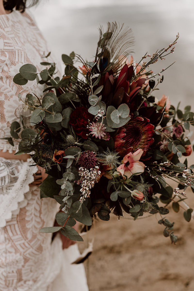 Brautstrauß Boho Hippie