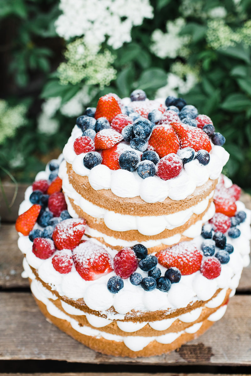 Hochzeitstorte Sommer, Berry Cake