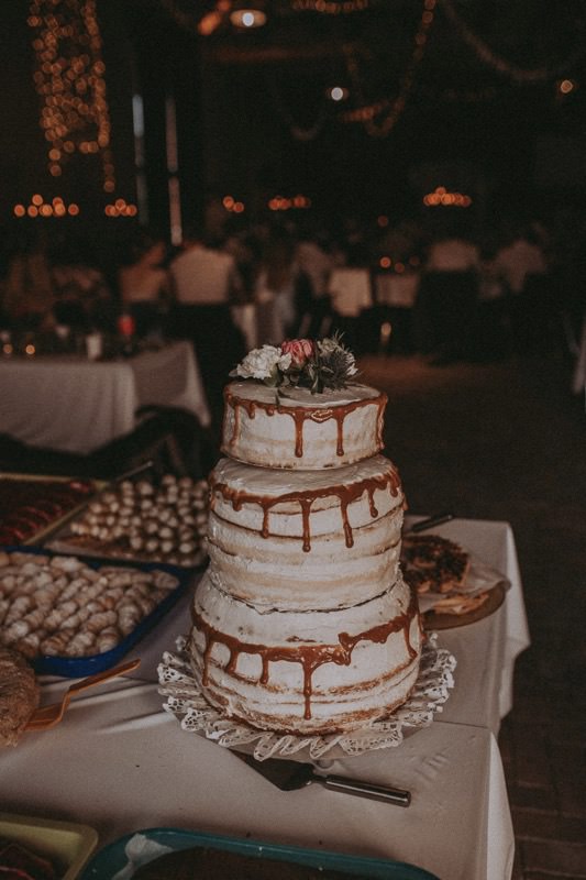 Hochzeitstorte Naked Cake DIY Torte