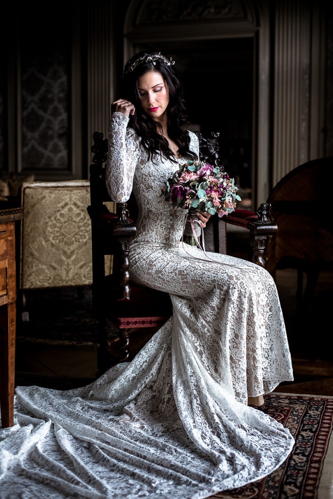 Brautmode Fairy Dress, Brautkleid Spitze