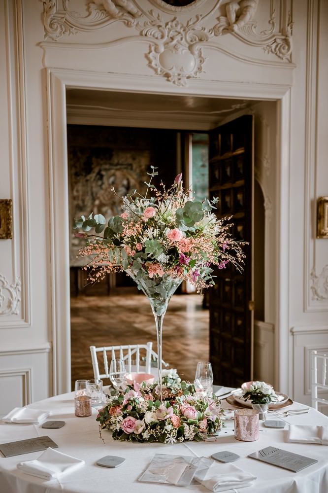 Tischdekoration Hochzeit, Hochzeitsdekoration, Schlosshochzeit, Moderne Hochzeit