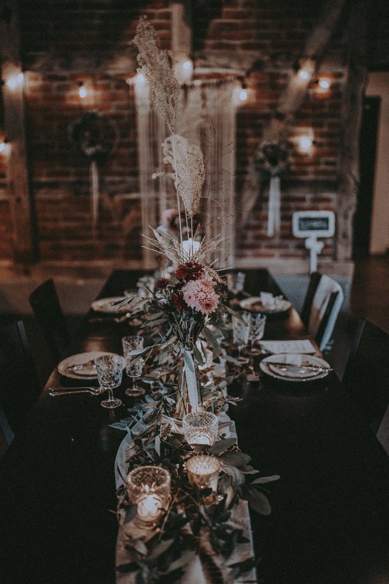 Tischdekoration Hochzeit, Hochzeitsdekoration, Gut Lippesee, Scheunenhochzeit, Bohohochzeit