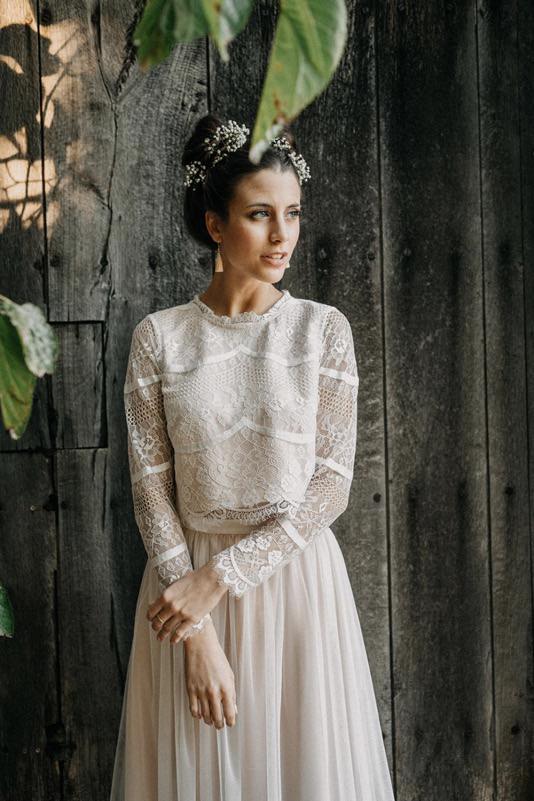 Brautkleid Schleifenfänger