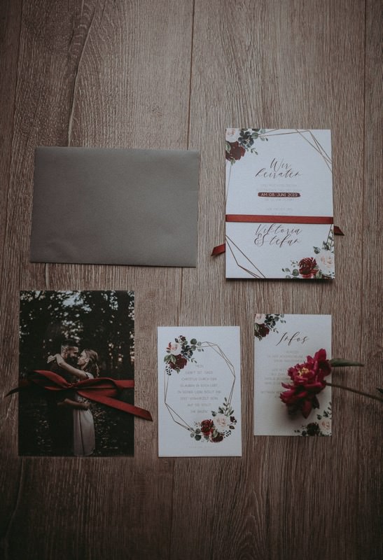 Hochzeitspapeterie Boho Floral