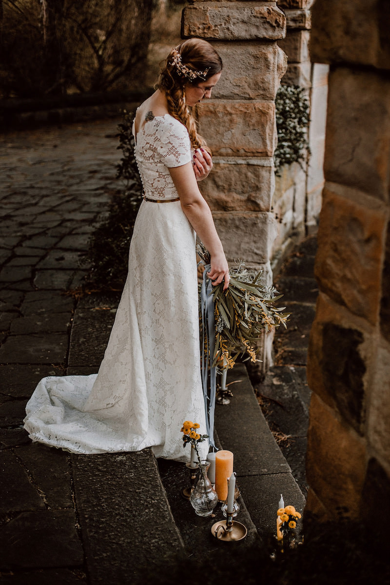 Brautkleid Das kleine Weiße Brautmoden