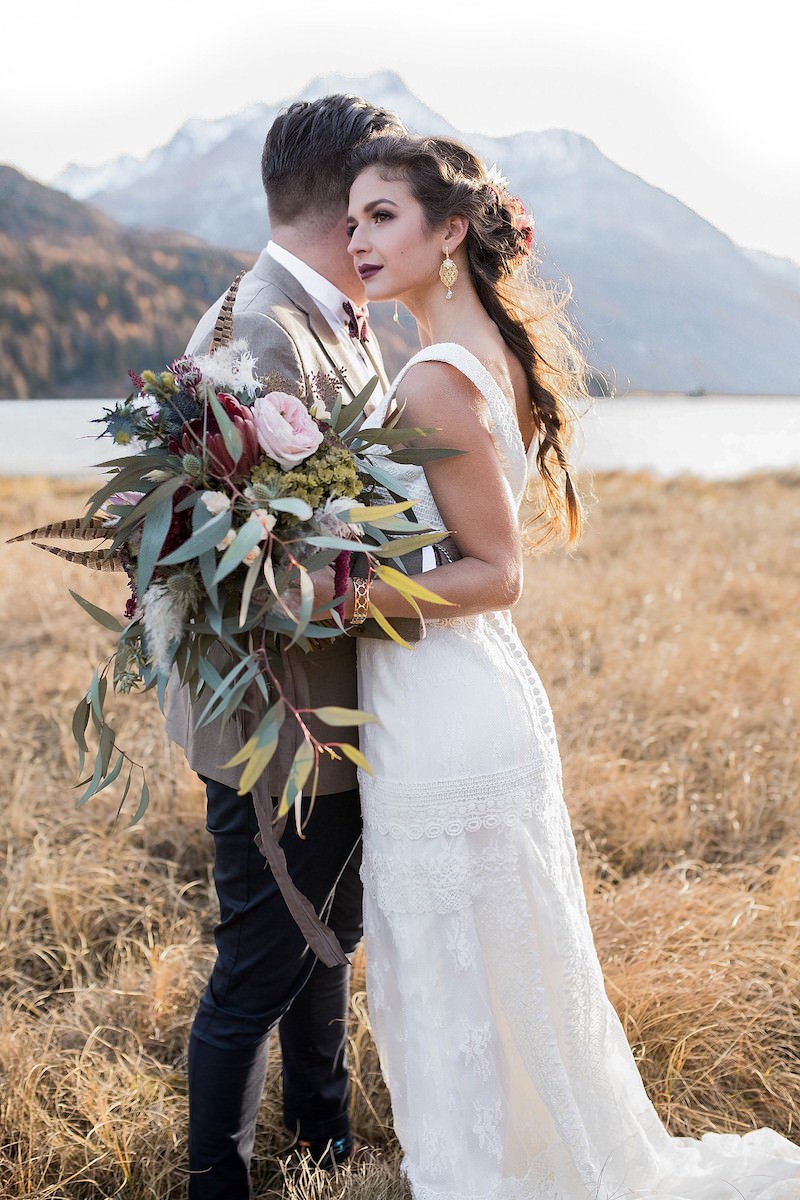 Brautkleid Boho, Brautmode Lacely