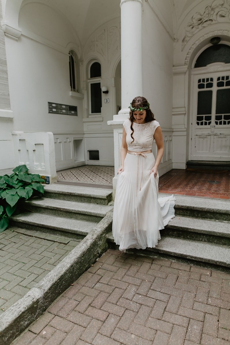 Brautkleid Das kleine Weiße Brautmoden, Brautkleid Urban