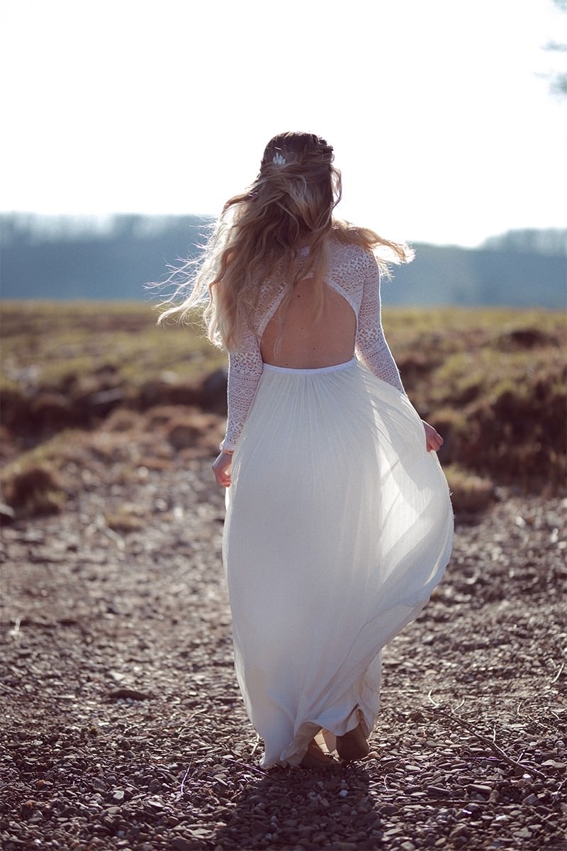 Brautkleid Victoria Rüsche