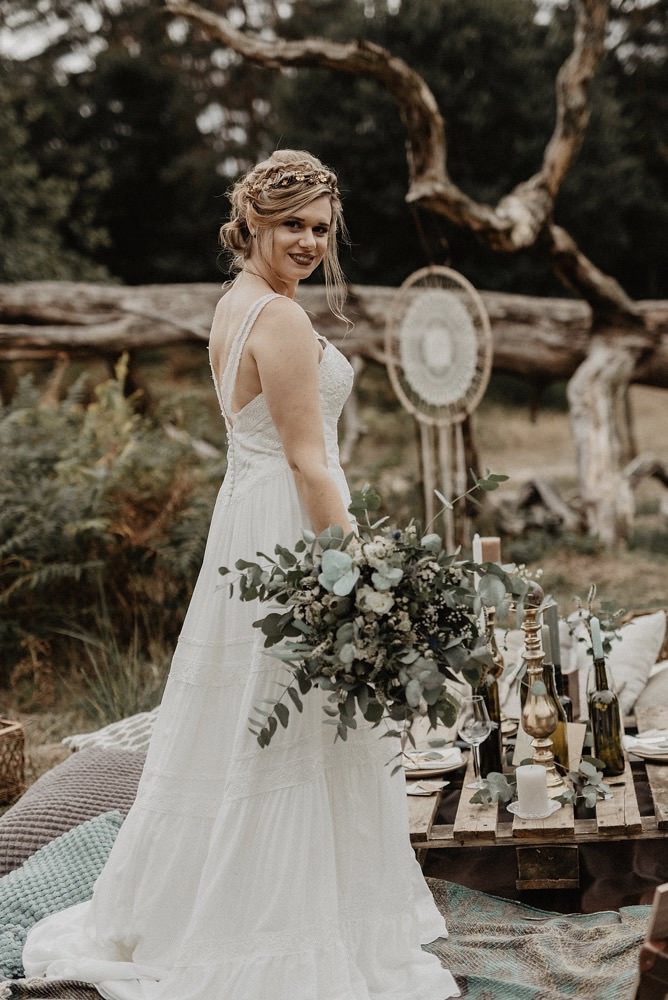 Brautkleid Vintage, Brautkleid White Design Rhein