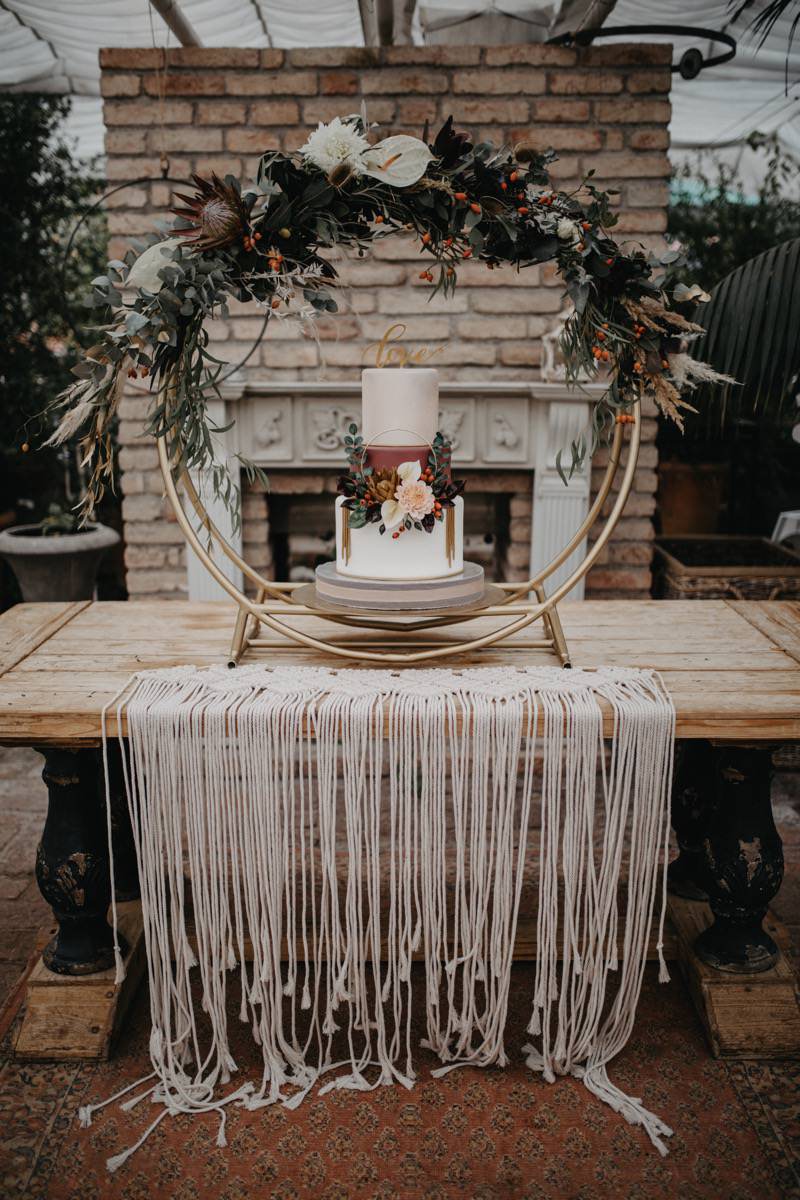 Sweet Table, Bohohochzeit