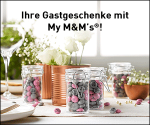 M&M's Gastgeschenke
