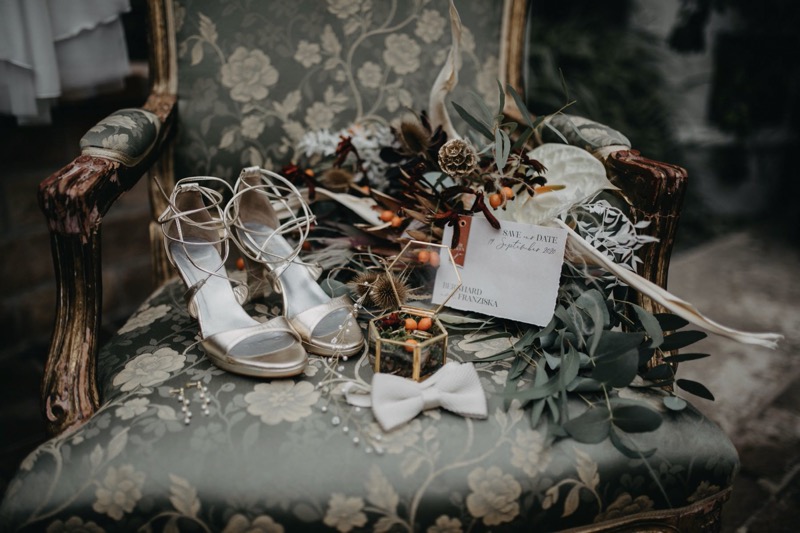 Hochzeitsschuhe, Brautschuh Samt, Brautschuhe aus Samt