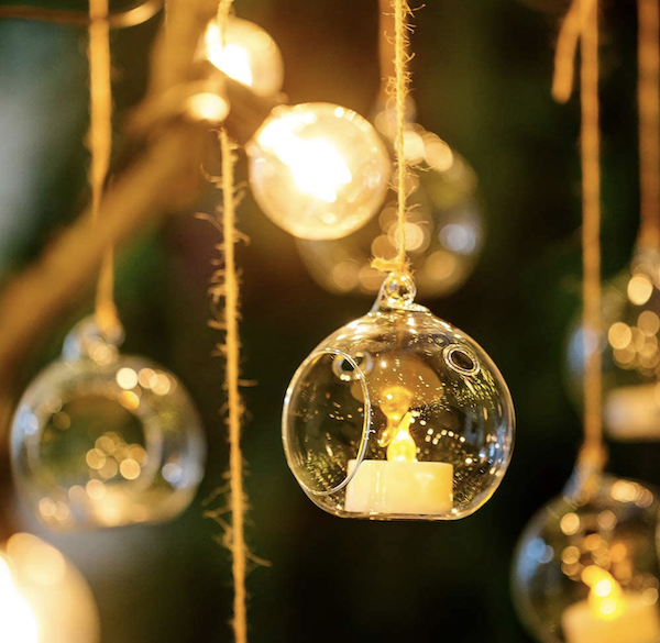 Hochzeit Teelicht, Hängeteelicht Hochzeitsdekoration