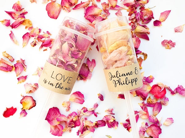 Konfetti Blüten, Konfetti Trockenblumen, Konfetti Biologisch Abbaubar, Konfettikanone