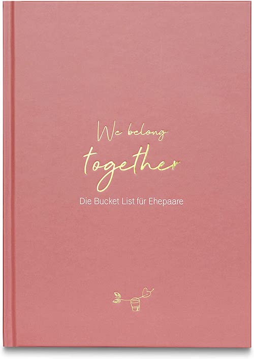 Hochzeitsgeschenk, Bucket Liste, Geschenkideen zur Hochzeit, Brautpaar Bucket List
