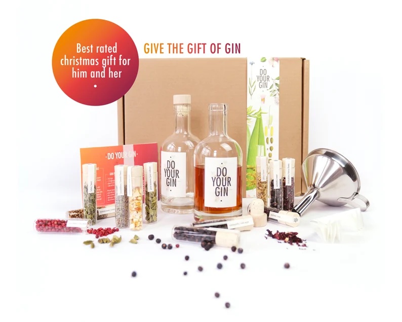 DIY Gin Set, Hochzeitsgeschenk, Geschenkidee Hochzeit, Gin Tasting