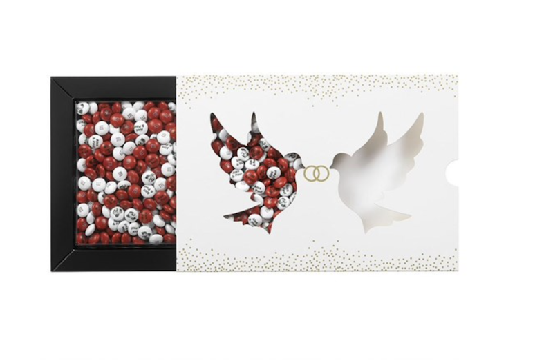 Hochzeitsgeschenk, Personalisierbares Hochzeitsgeschenk, M&M's