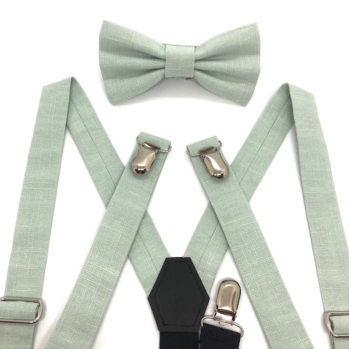 Bräutigam Hosenträger, Bräutigam Fliege