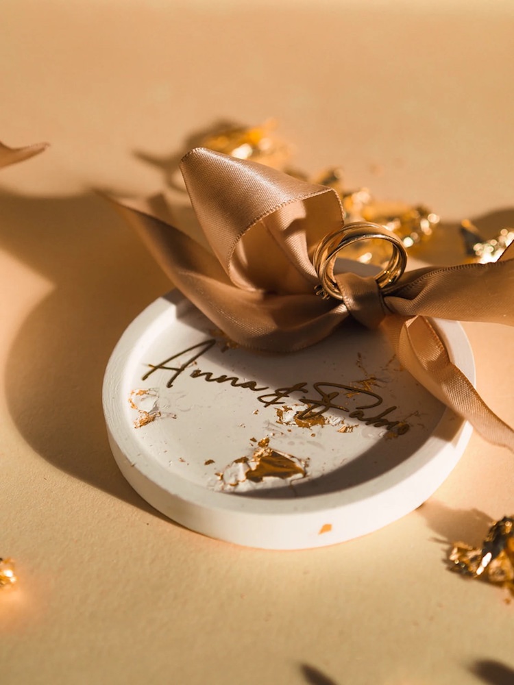 Eheringe, Ringbox, Ringschale, Personalisierte Ringbox