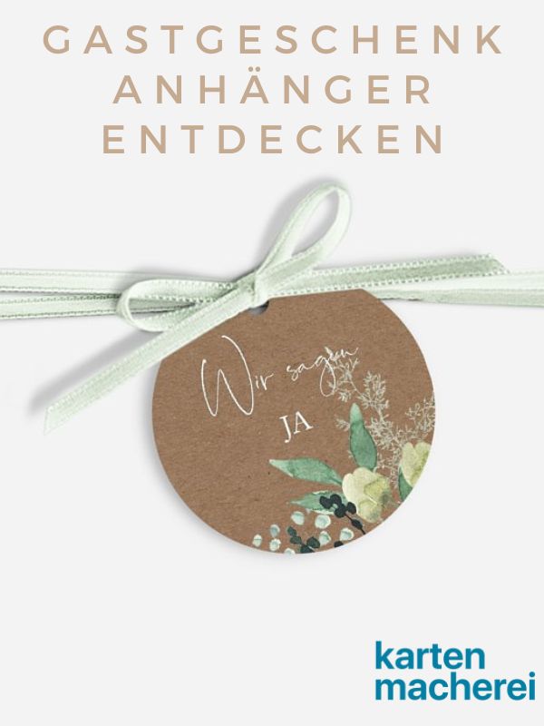 Hochzeitspapeterie, Gastgeschenke Hochzeit, Gastgeschenkanhänger, Geschenkideen Hochzeitsgäste, Ideen für Gastgeschenke zur Hochzeit