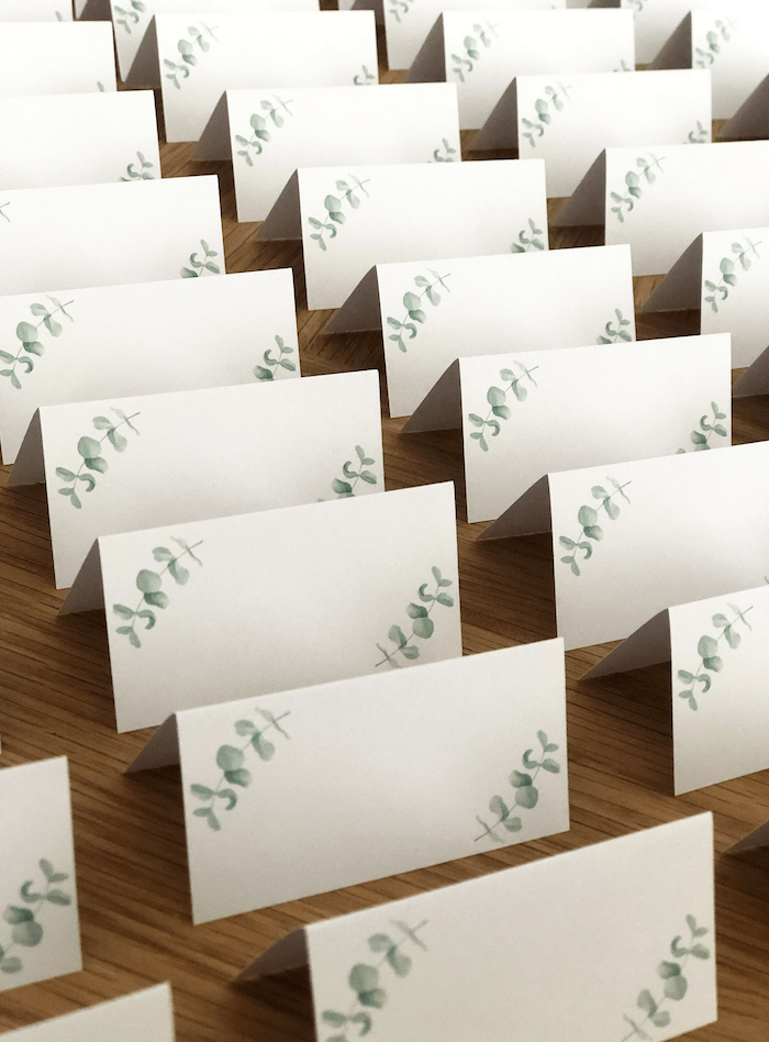 DIY Hochzeit, DIY Tischkarten Hochzeit, Hochzeitsdeko, Hochzeitspapeterie