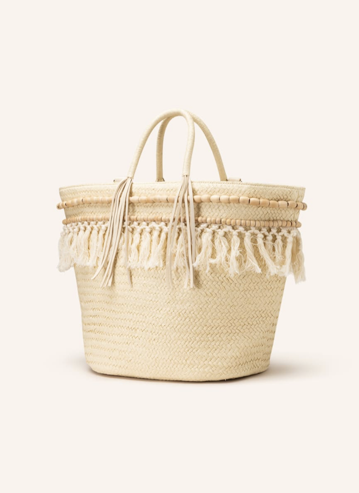 Flitterwochen, Boho Strandtasche, Korbtasche, Honeymoon