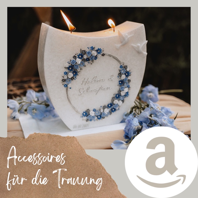 Trauung, Traukerze, Hochzeitskerze, Ringbox, Ringkissen