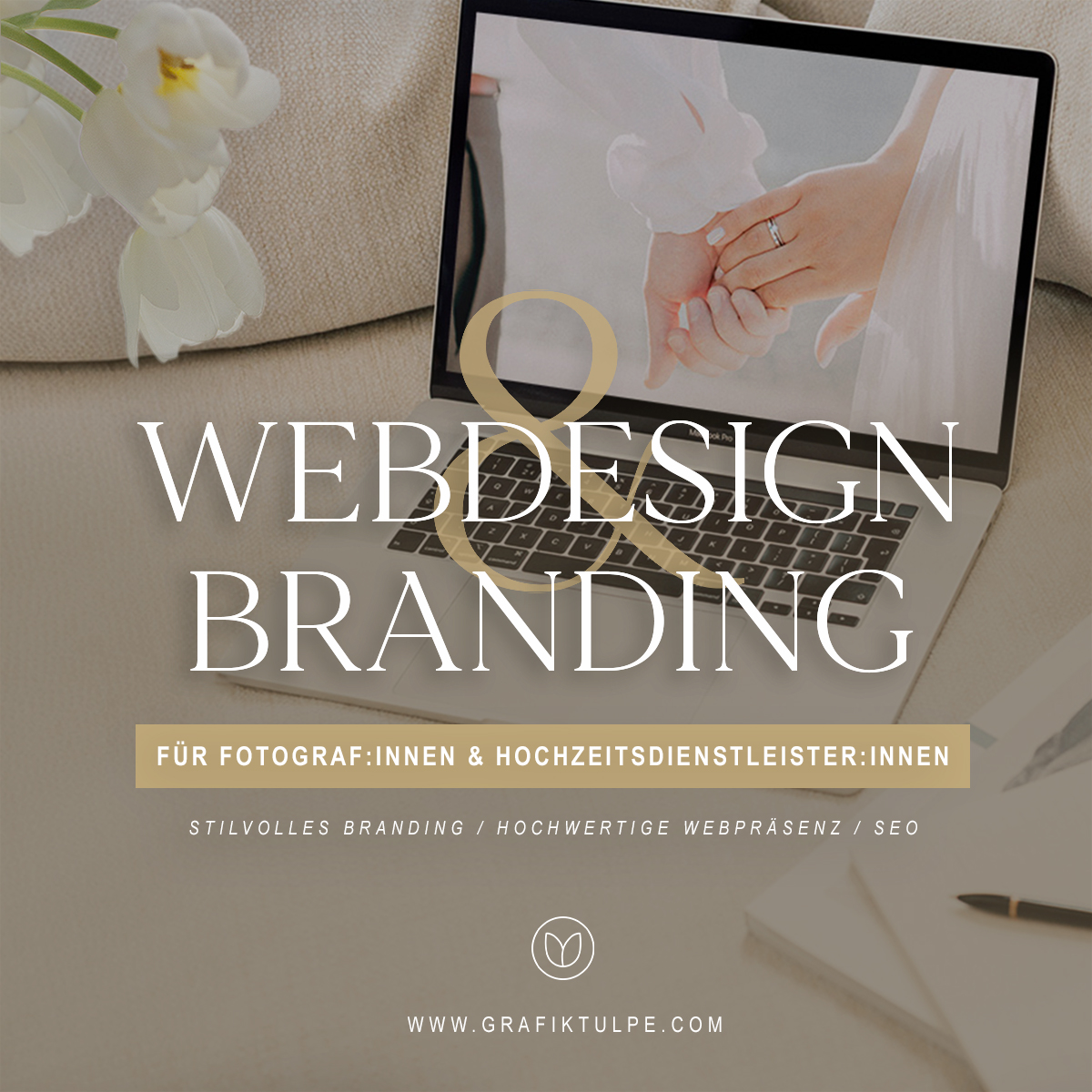 Webdesign, Branding, Hochzeitsbranche