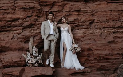 Fire & Earth – Eine Inspiration für Boho Glam Hochzeiten in Blush und Erdtönen