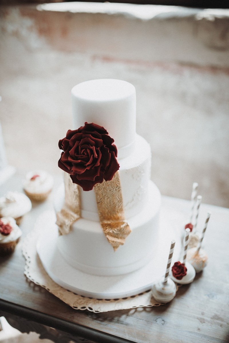 Hochzeitstorte Fondant Glamour