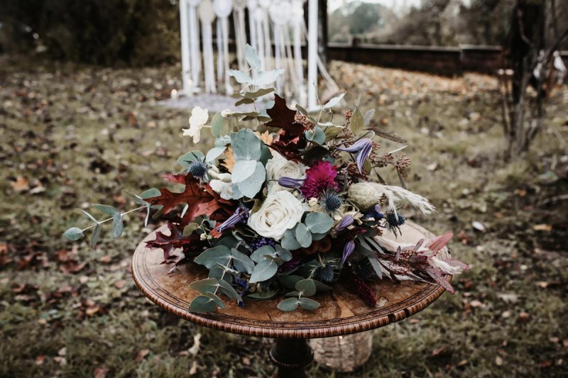 Brautstrauß Boho Herbst
