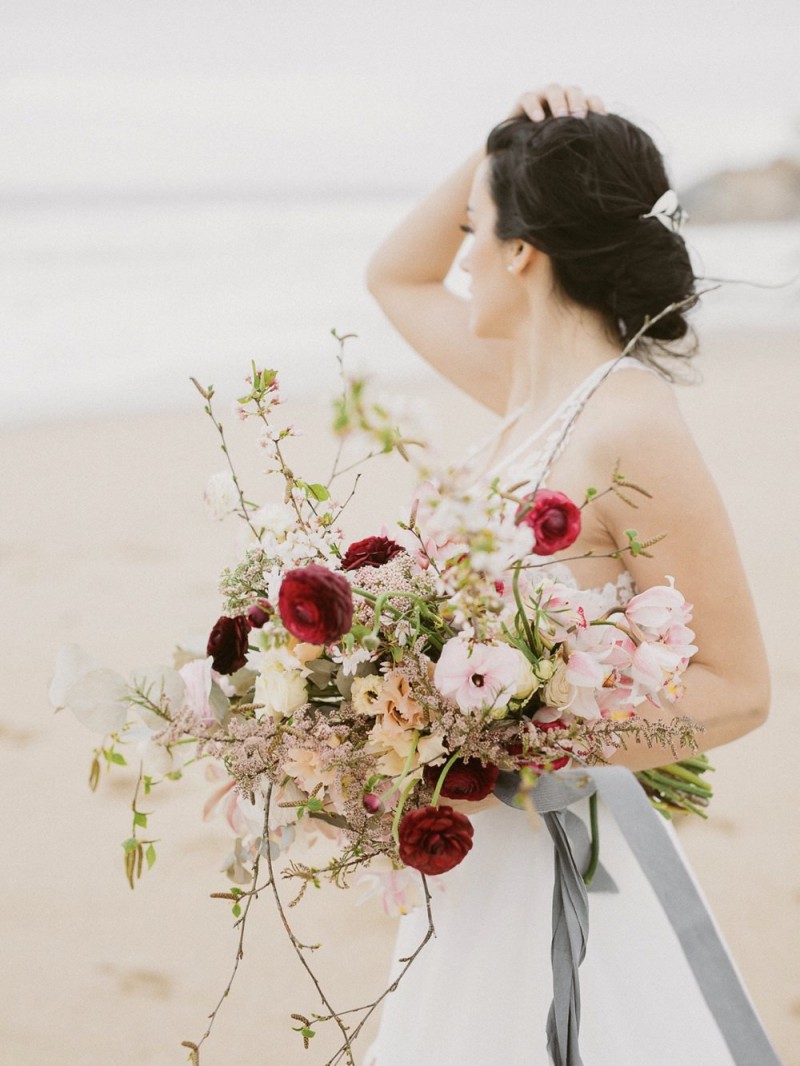 Brautstrauß Boho Frühling