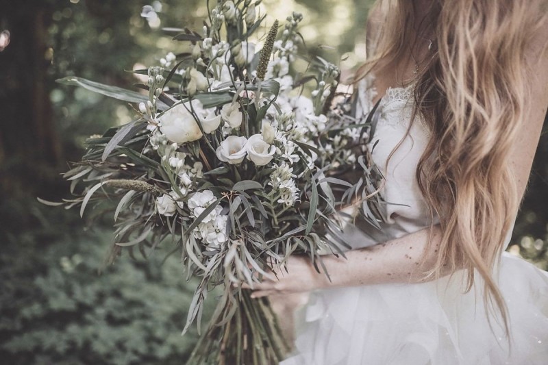 Brautstrauß Boho Greenery
