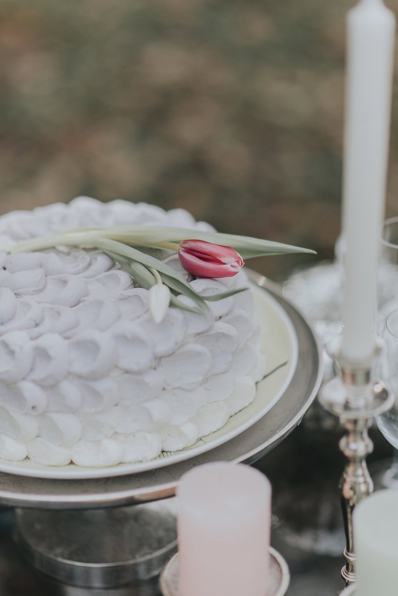 Hochzeitstorte Baiser