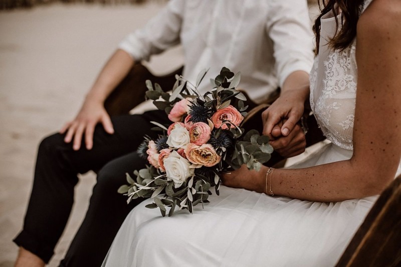 Brautstrauß Ranunkeln Boho