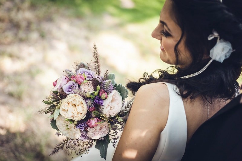 Brautstrauß Chabby Chic Vintage