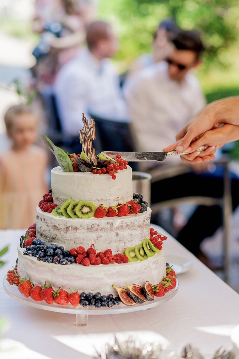 Hochzeitstorte Sommer, Berry Cake