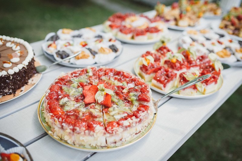 Hochzeitstorten Sommerhochzeit