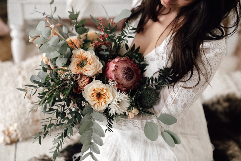 Brautstrauß Boho
