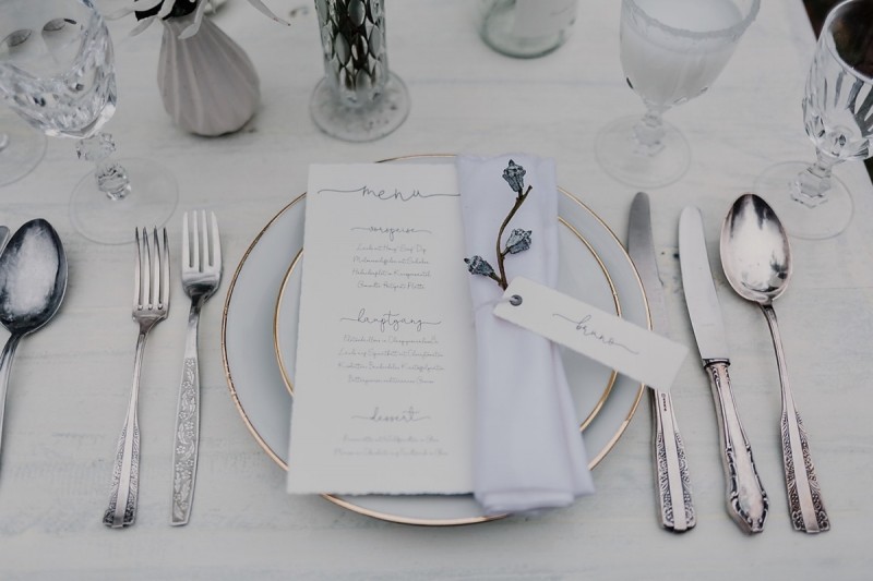 Hochzeitspapeterie Winterhochzeit