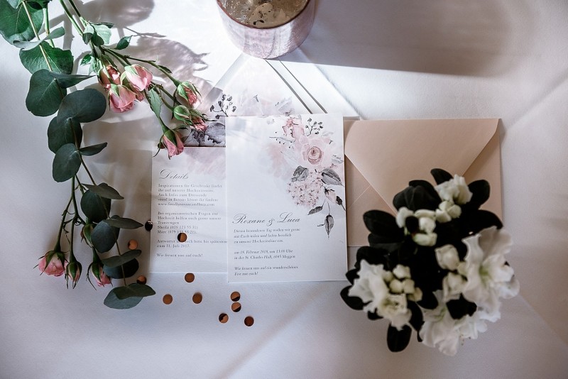 Hochzeitspapeterie Blush Floral Boho