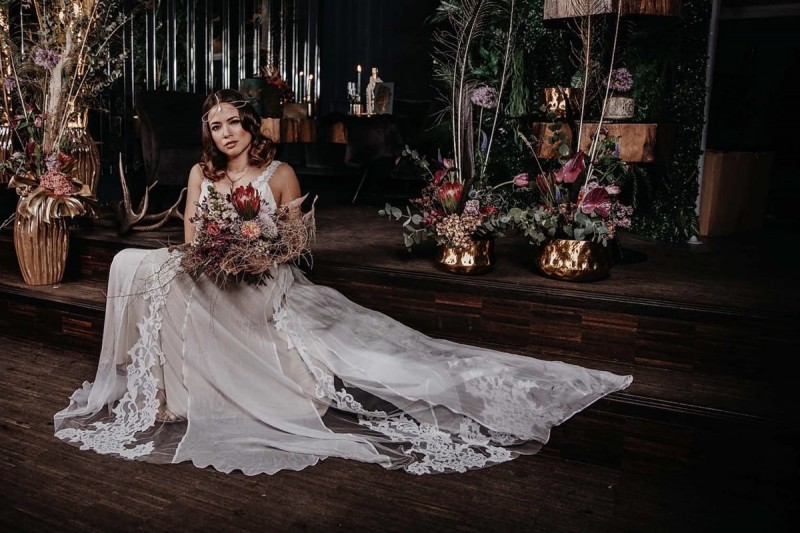 Brautkleid Boho, Brautmode Calees the boho bride