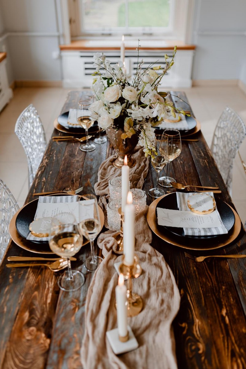 Tischdekoration Hochzeit, Hochzeitsdekoration, Bohohochzeit, Boho Glam, Marmordeko, Rustikale Hochzeit