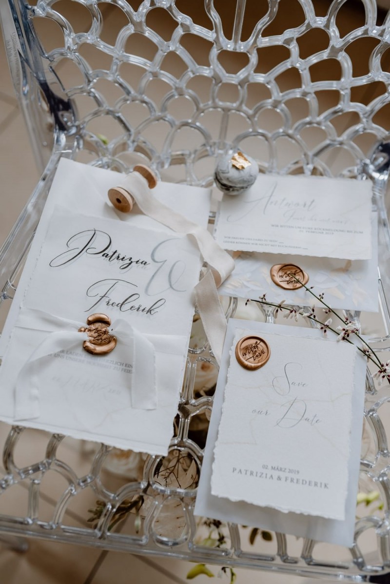 Hochzeitspapeterie Marmor, Fine Art Weddings, Hochzeit Siegel