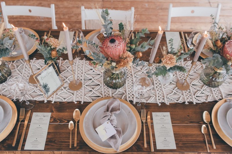 Tischdekoration Hochzeit, Hochzeitsdekoration, Strandhochzeit, Hippiehochzeit, Zelthochzeit, Bohohochzeit