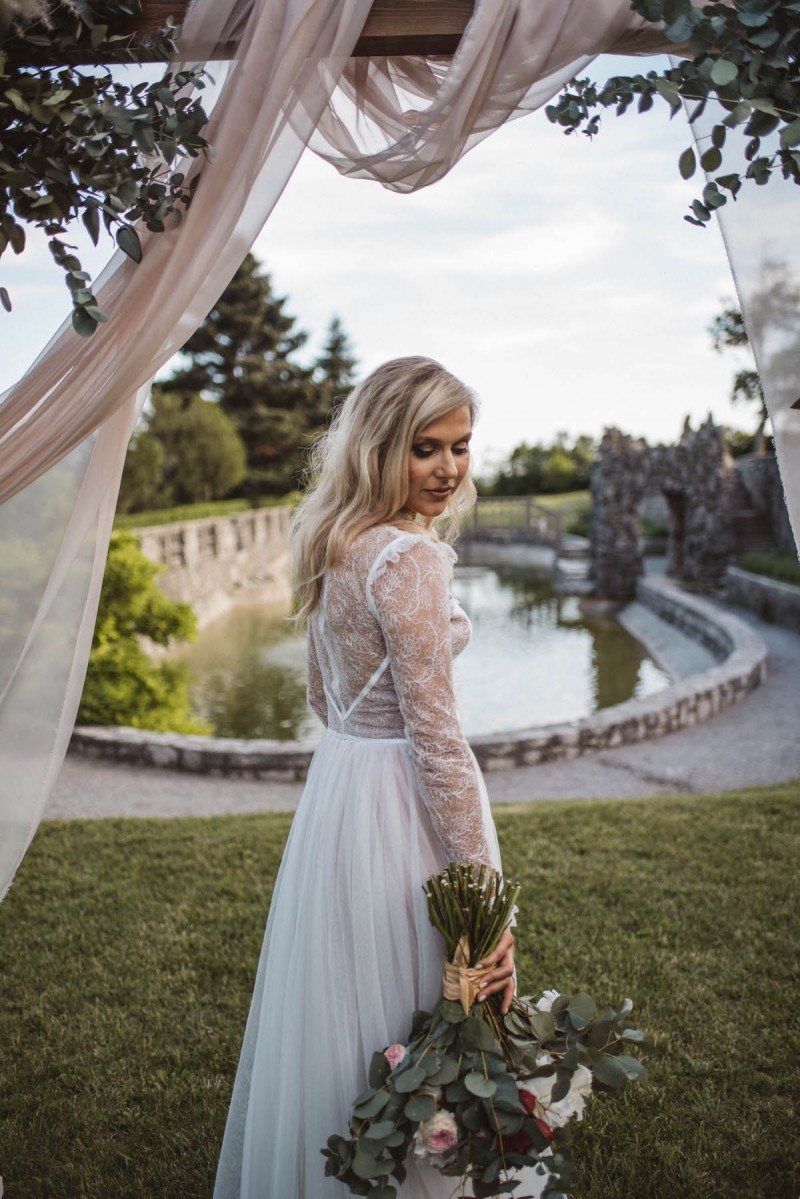 Brautkleid envy, Vintagebrautkleid