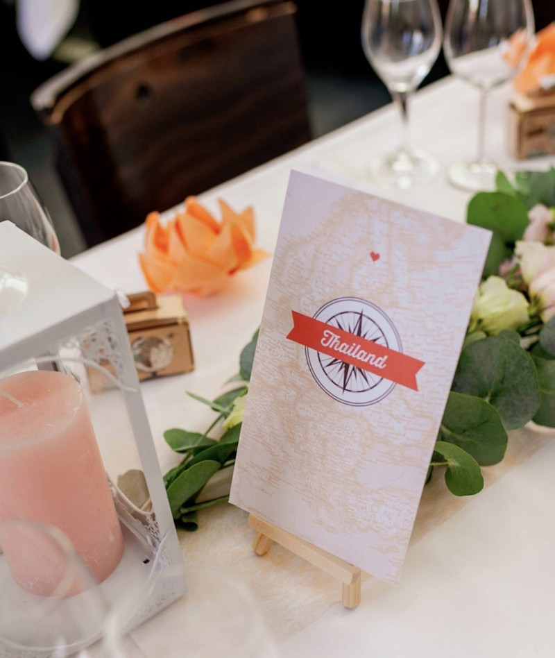 Hochzeitspapeterie Travelhochzeit, Mottohochzeit Reisen